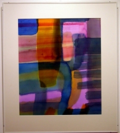 Yan Kong, Img00-11, Watercolor on paper, 23" x 20", 2000