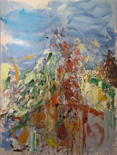 Yi Jun Sun, #301, Oil on Canvas, 69" x 53", 2003