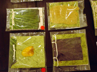 Yan Kong, Eat your art out, pita bread sketch books